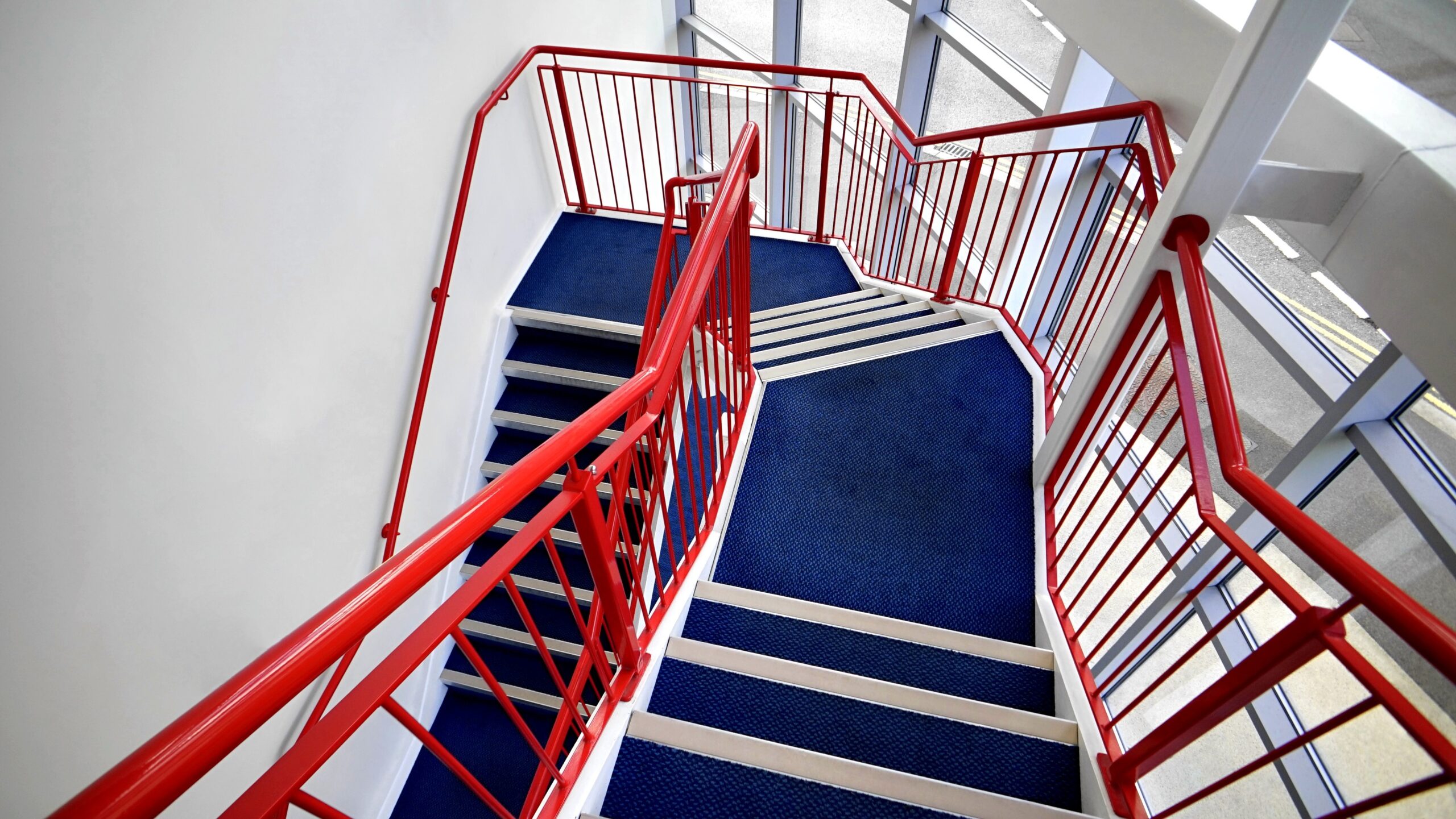 metal staircase